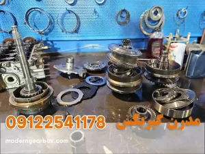 اجزای آسیب‌پذیر تعمیر گیربکس اتومات ام وی ام 550