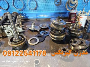 اجزای آسیب‌پذیر تعمیر گیربکس ام وی ام X22