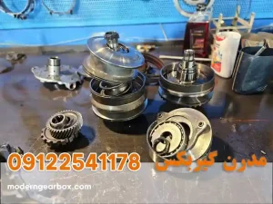 اجزای آسیب‌ پذیر گیربکس اتومات ام وی ام X55