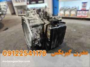 مراحل تعمیر گیربکس ام وی ام X55