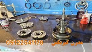 اجزای آسیبپذیر گیربکس اتوماتیک X22 پرو