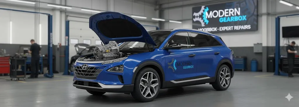 تعمیر گیربکس هیوندای نکسو (Hyundai Nexo) با عیب یابی رایگان و خدمات حرفه ای