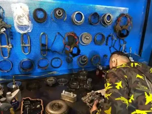 بازسازی و یا اورهال گیربکس چانگان