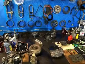 مراحل تعمیر گیربکس ام جی 350