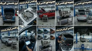 مراحل تعمیر گیربکس اتومات تیگو 7 پرو