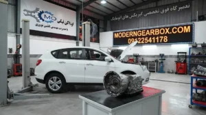 مراحل تعمیر گیربکس اتومات جیلی امگرند RV 7