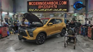 مراحل تعمیر گیربکس اتومات KMC X5