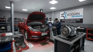 مراحل تعمیر گیربکس اتوماتیک ام جی 360