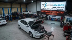 مراحل تعمیر گیربکس ام جی 350